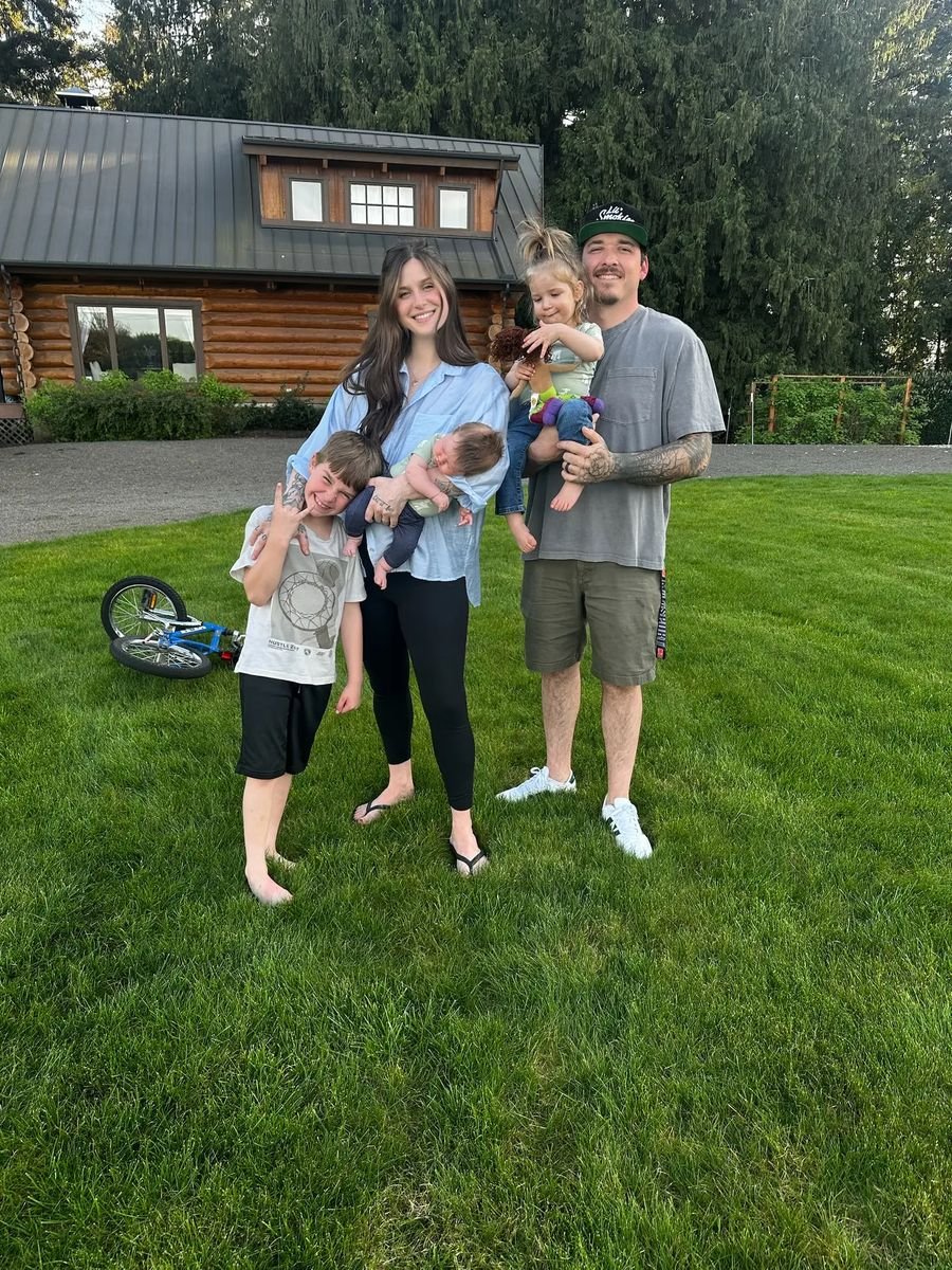 The Zinda family, owners of EZ Junk and Hauling in Salem, Oregon